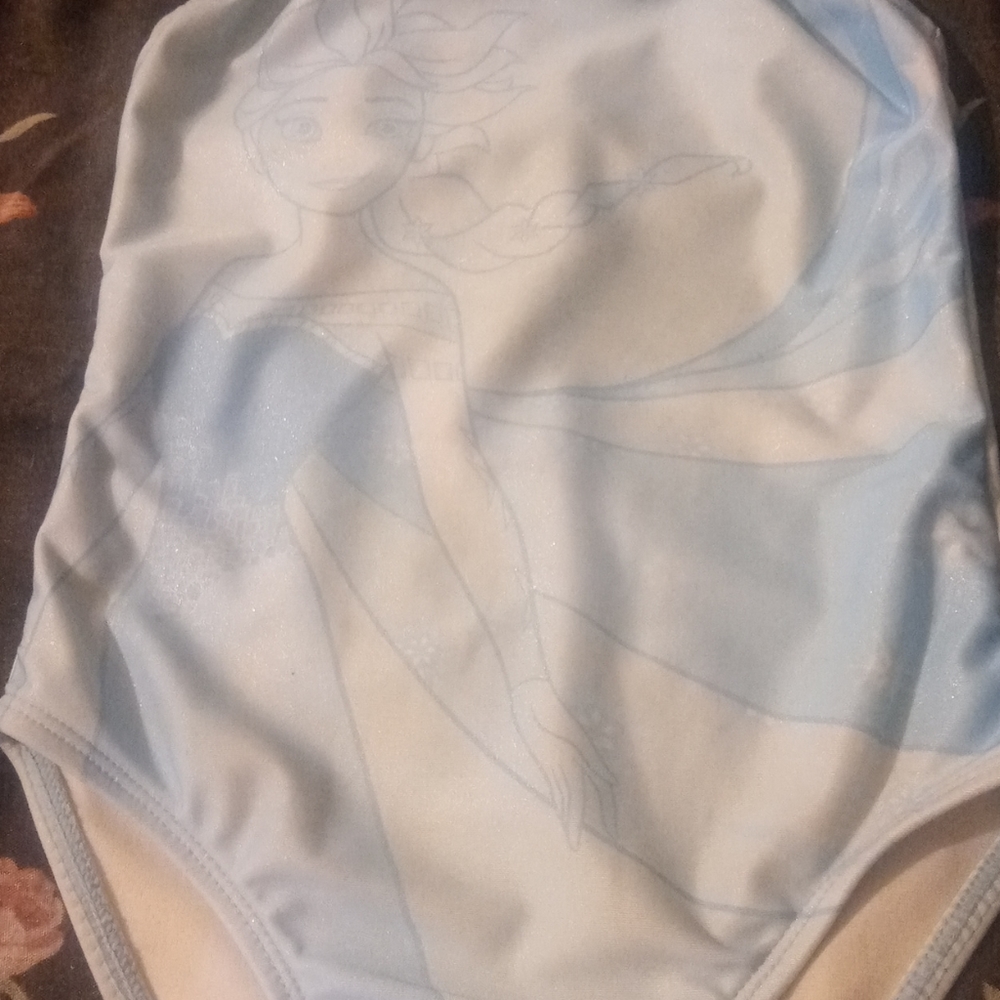 Girls Disney Frozen Swimsuit - Picture 3 of 4